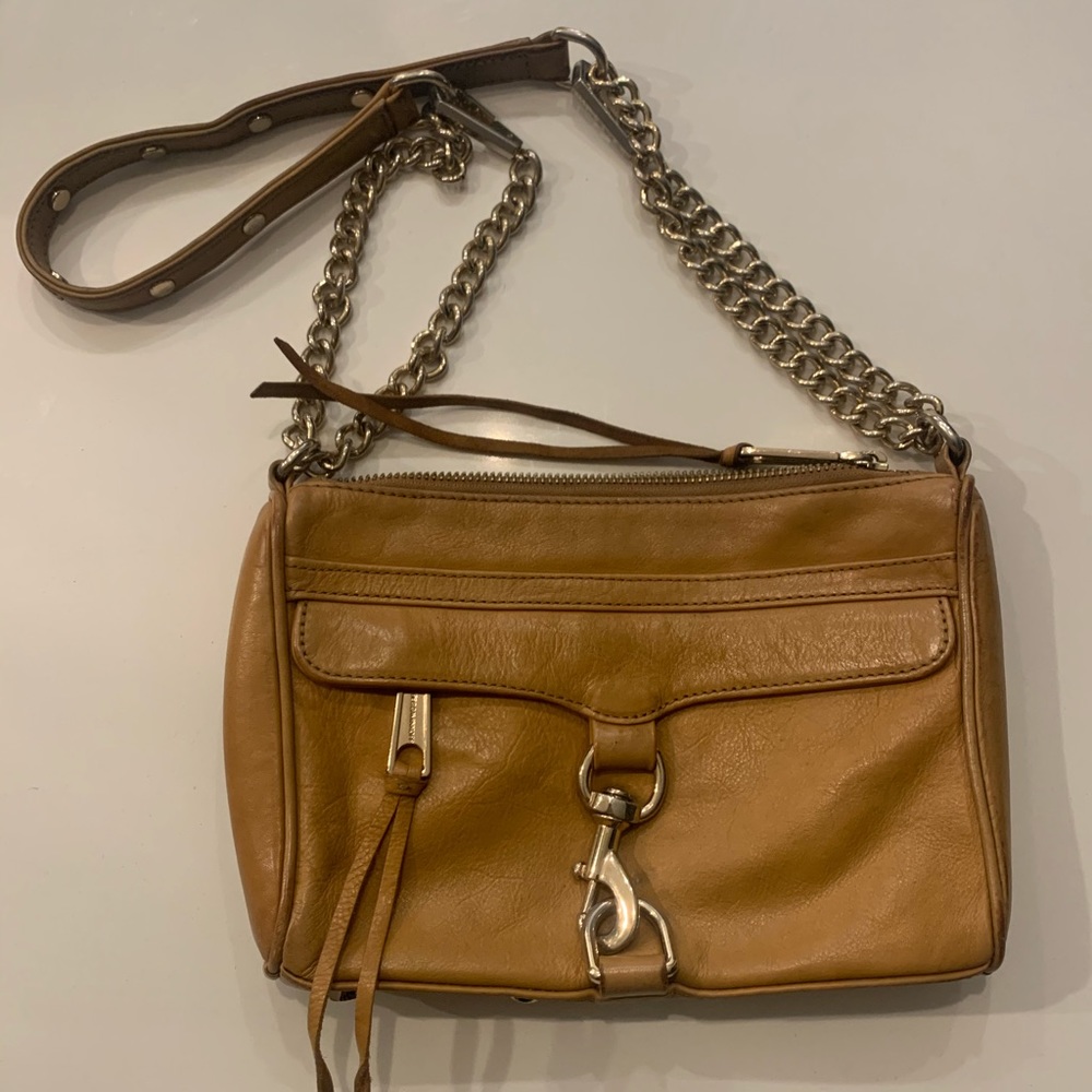 Rebecca Minkoff Mini M.A.C. Crossbody - tan